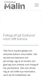 Mobile Screenshot of malinvinblad.se